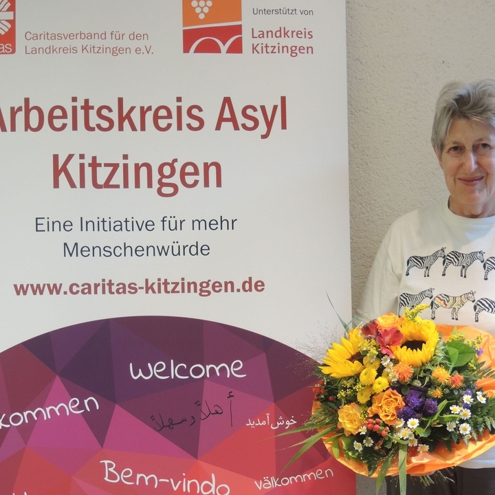 Ehrung beim Asylkreis Caritas Kitzingen